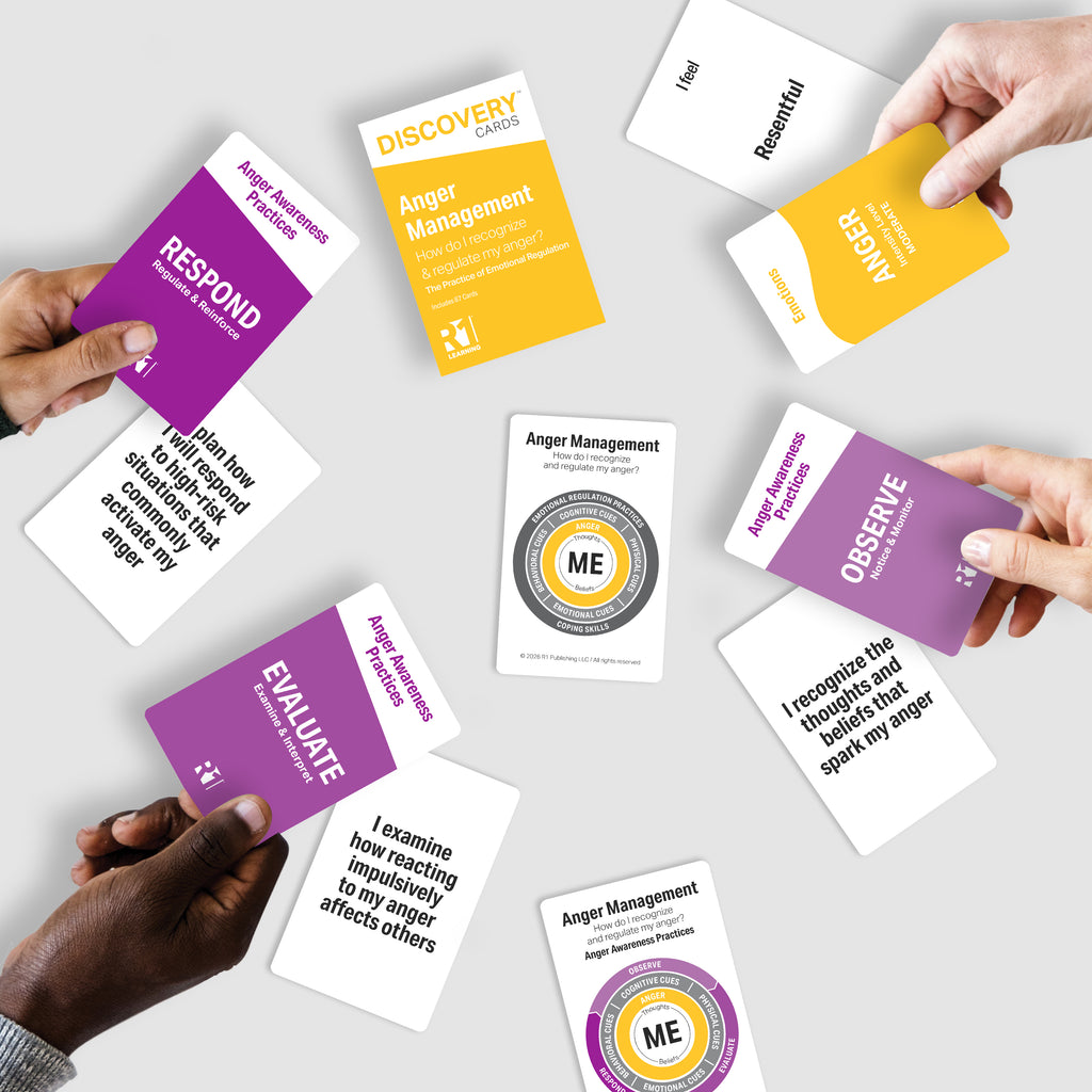 Anger Management Discovery Cards Value Pack — 6 decks