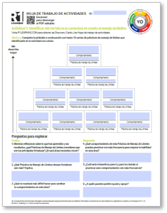 Healthy Boundaries Activity Worksheets (Spanish)