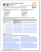 Stages of Change (START) Activity Worksheets (Spanish)