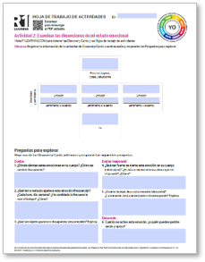 Emotions & Feelings Activity Worksheets (Spanish)