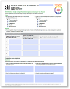 Stages of Change (SUD) Activity Worksheets (Spanish)