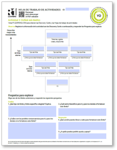 Healthy Boundaries Activity Worksheets (Spanish)