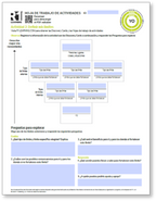 Healthy Boundaries Activity Worksheets (Spanish)