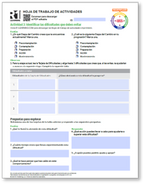 Stages of Change (START) Activity Worksheets (Spanish)