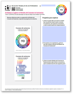 Substance Use Activity Worksheets (Spanish)