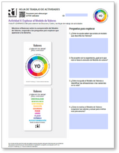 Values Activity Worksheets (Spanish)