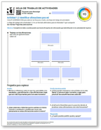 Affirmations Activity Worksheets (Spanish)