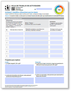 Affirmations Activity Worksheets (Spanish)