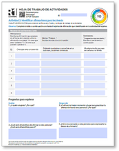 Affirmations Activity Worksheets (Spanish)