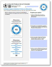 Affirmations Activity Worksheets (Spanish)