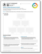 Affirmations Activity Worksheets (English)