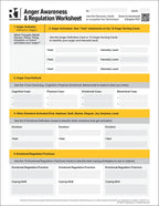 Anger Management Activity Worksheets (English)