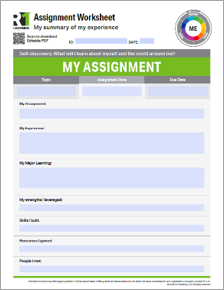 R1 Assignment Worksheet
