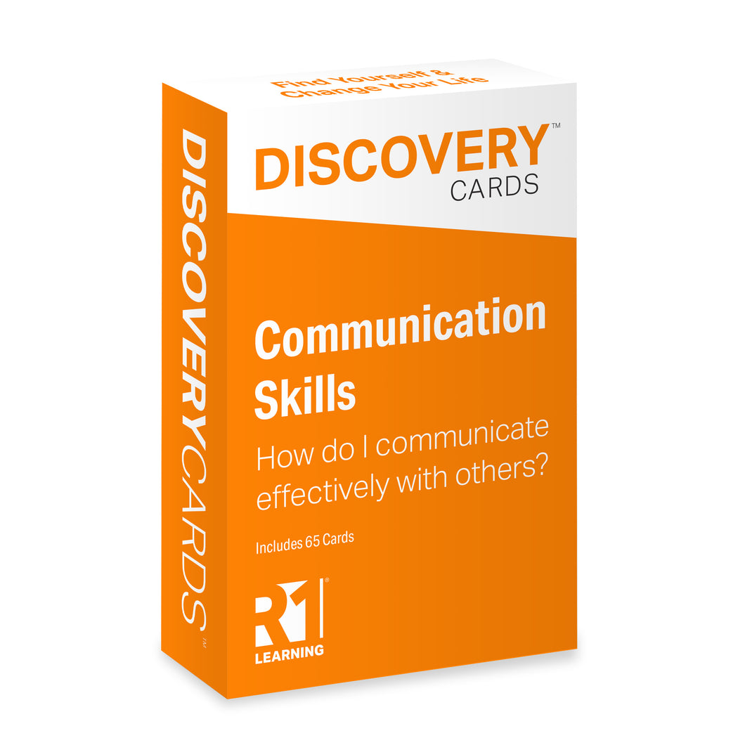 Communication Skills Discovery Cards Deck (Coming Soon)