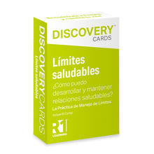 Healthy Boundaries Discovery Cards Deck (Spanish)