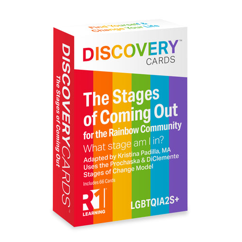 The Stages of Coming Out Discovery Cards Deck (Pre-Order, Available January 2025)