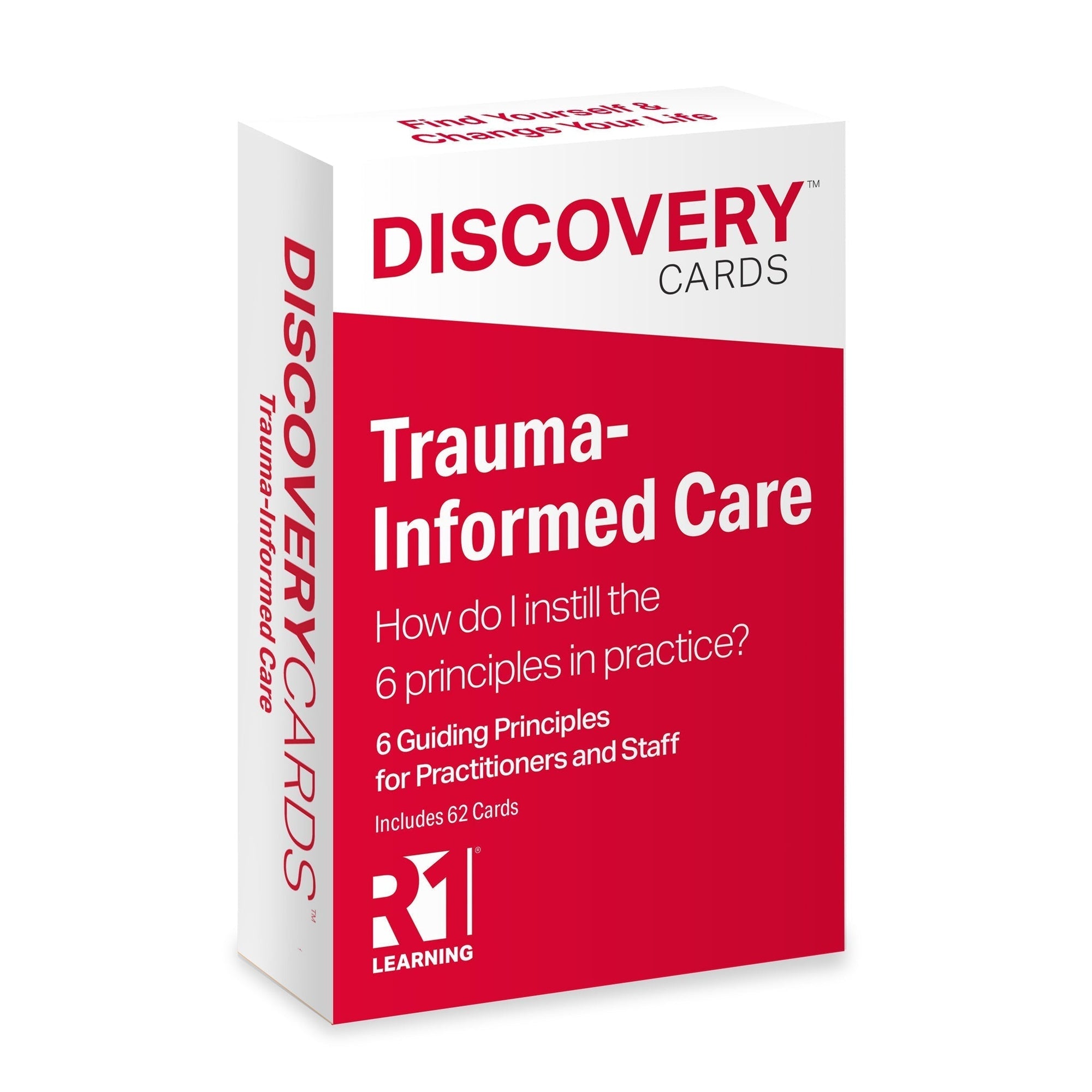 Trauma-Informed Care (ME) Discovery Cards Value Pack — 6 deck, for Practitioners and Staff