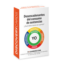 Substance Use (Relapse) Triggers Discovery Cards Deck (Spanish)