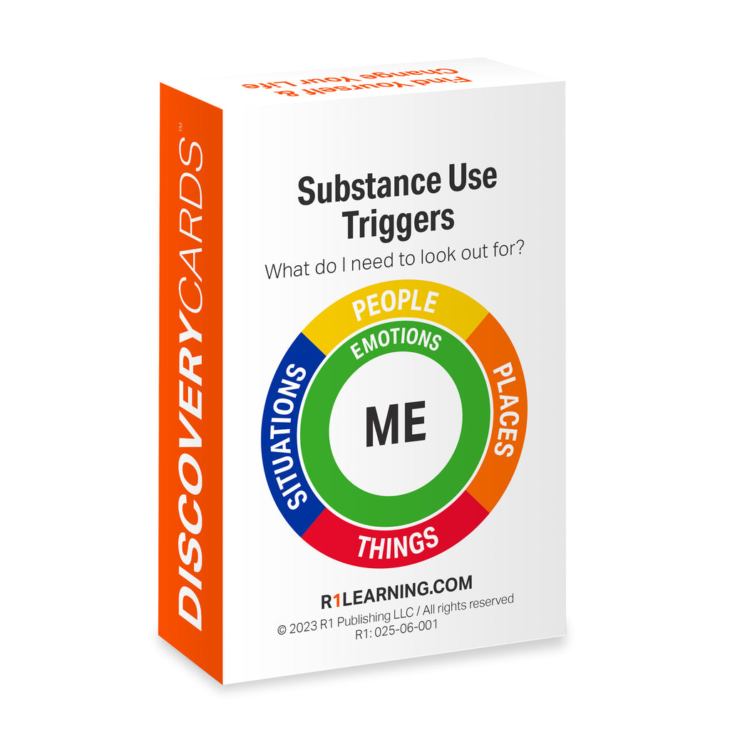 Substance Use (Relapse) Triggers Discovery Cards Value Pack — 6 decks (English)