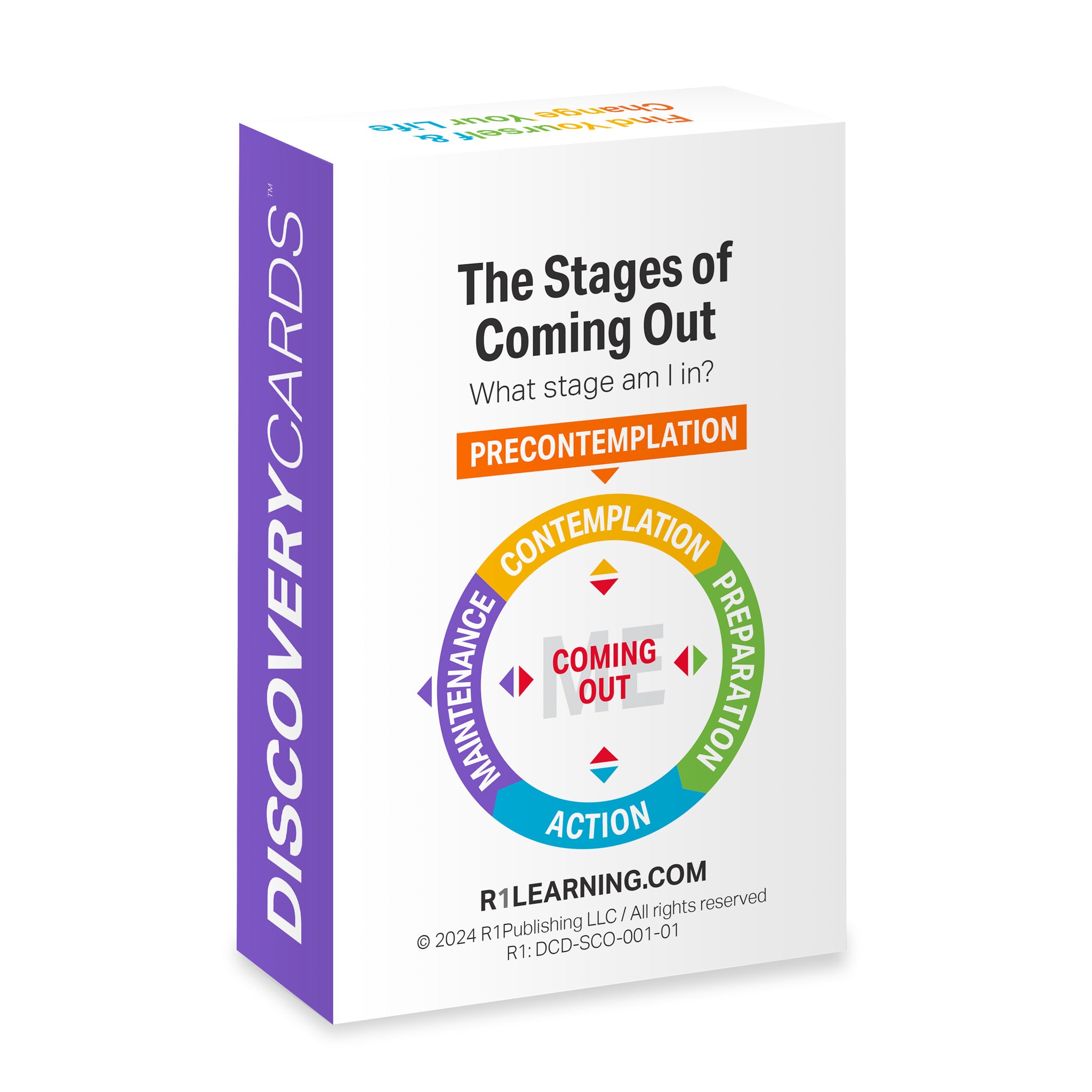 The Stages of Coming Out Group Kit — 12 decks