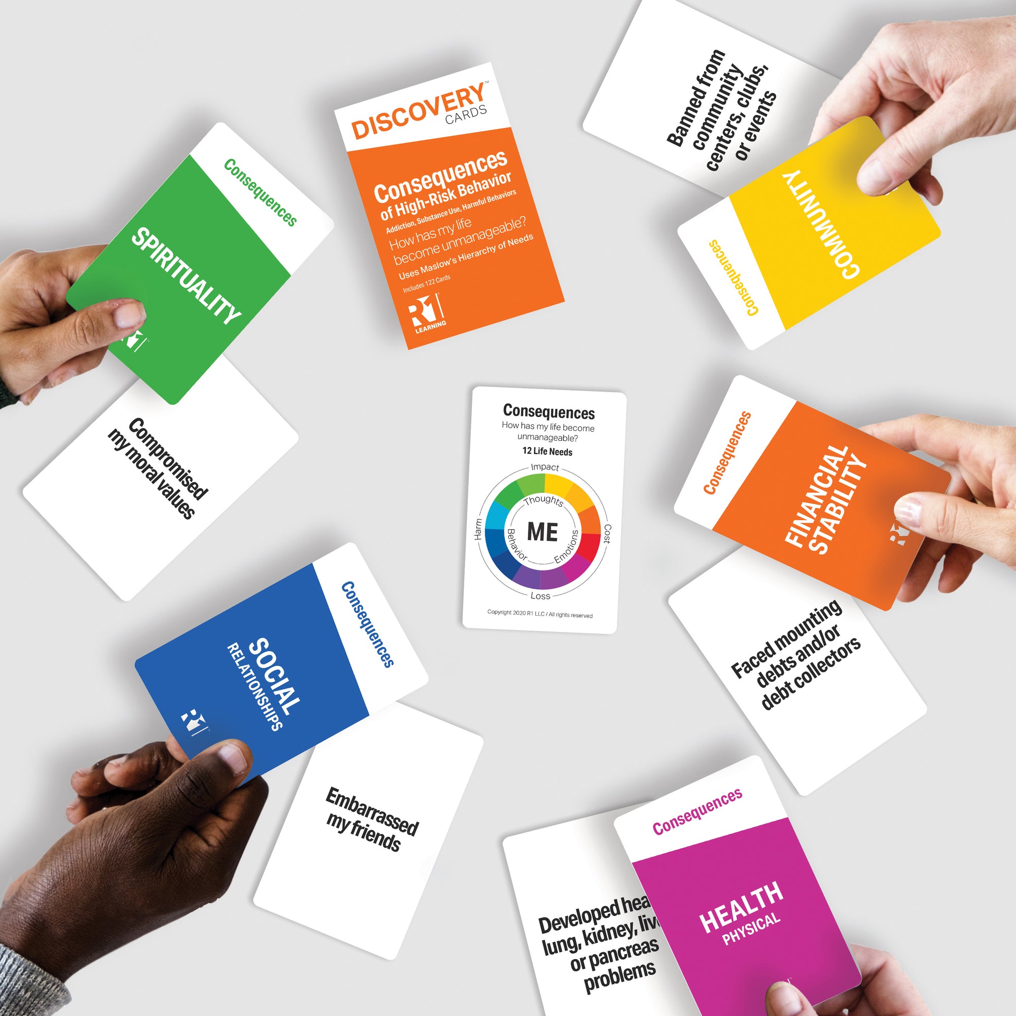 Consequences of High-Risk Behaviors Group Kit — 6 decks