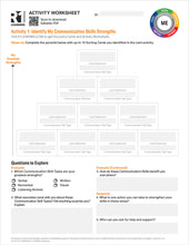 Communication Skills Activity Worksheets