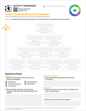 Character Traits Activity Worksheets