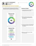 Character Traits Activity Worksheets
