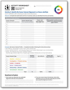 Career Interests Activity Worksheets