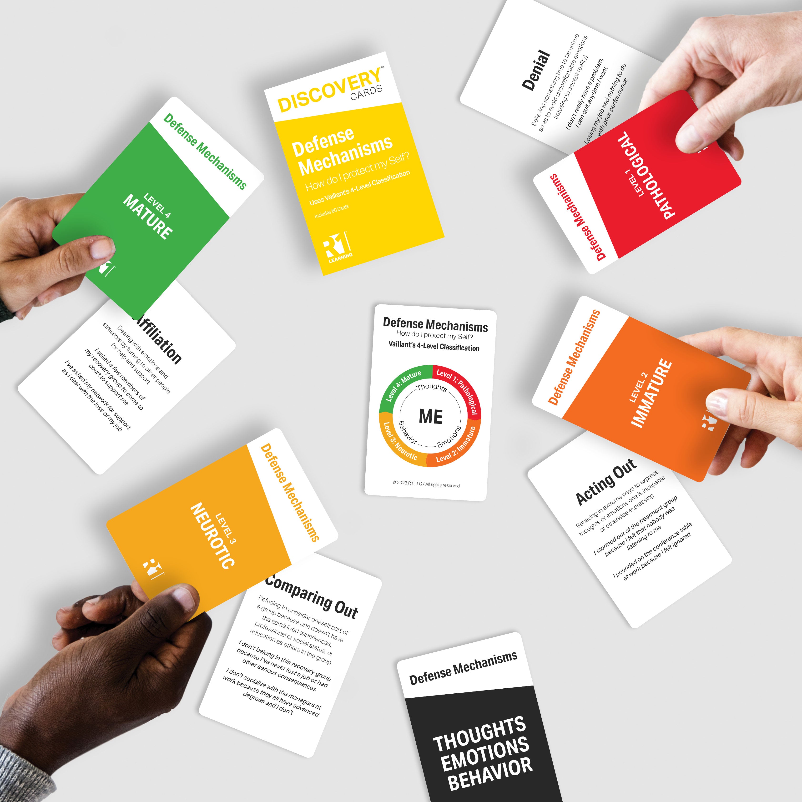 Defense Mechanisms Discovery Cards Deck (Samoan)
