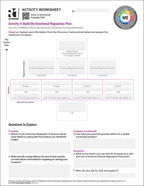 Emotional Regulation Activity Worksheets (English)