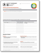 Emotional Triggers Activity Worksheets