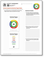 Emotional Triggers Activity Worksheets