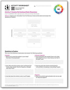 Emotions & Feelings Activity Worksheets