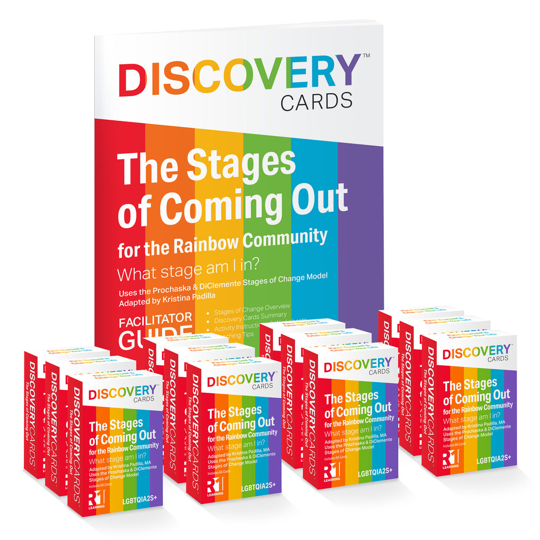 The Stages of Coming Out Group Kit — 12 decks (Pre-Order, Available January 2025)