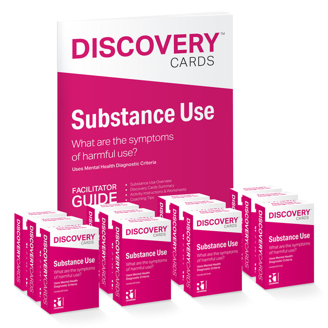 Substance Use Group Kit — 12 decks