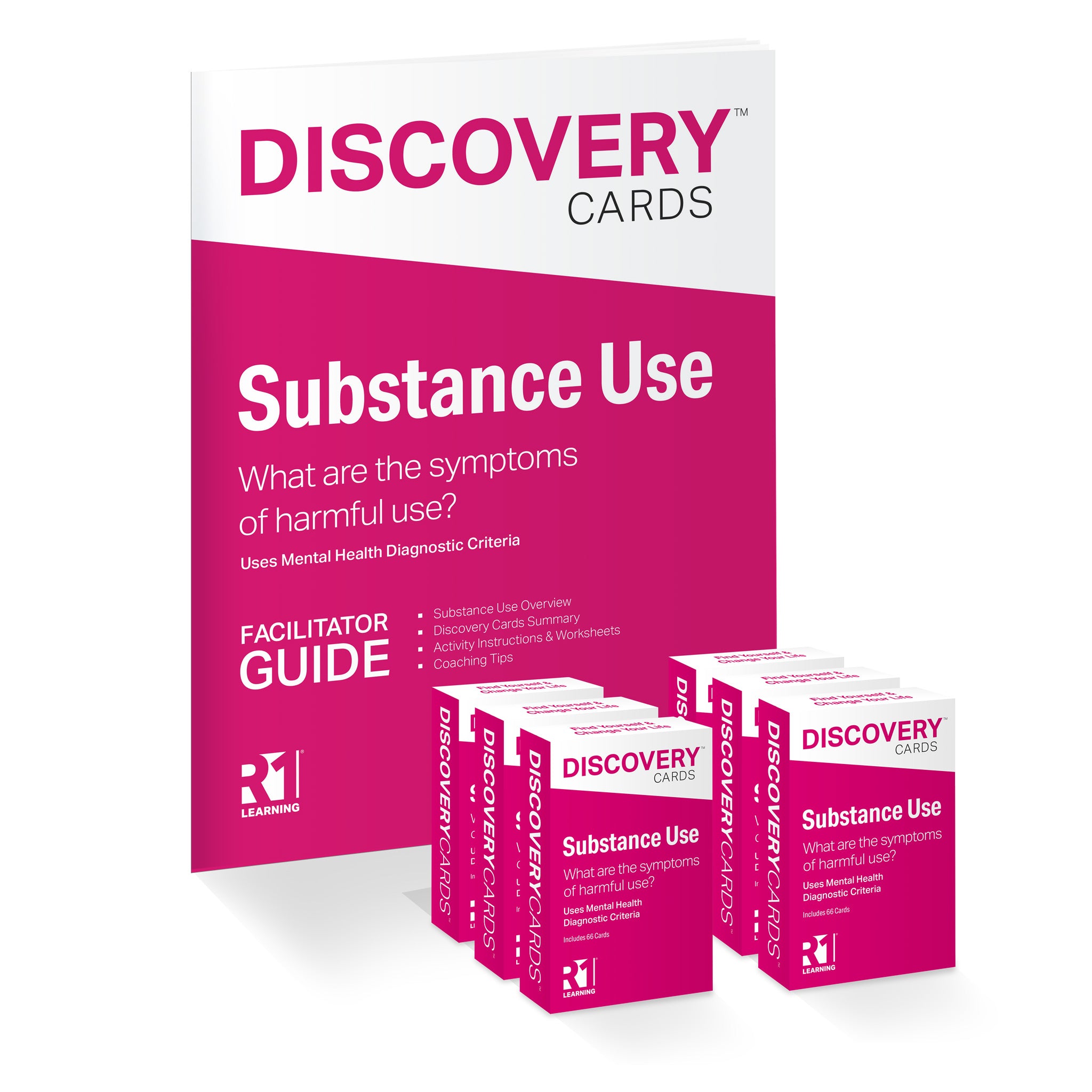Substance Use Group Kit — 6 decks