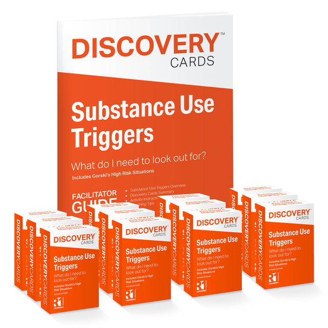 Substance Use (Relapse) Triggers Group Kit — 12 decks (English)