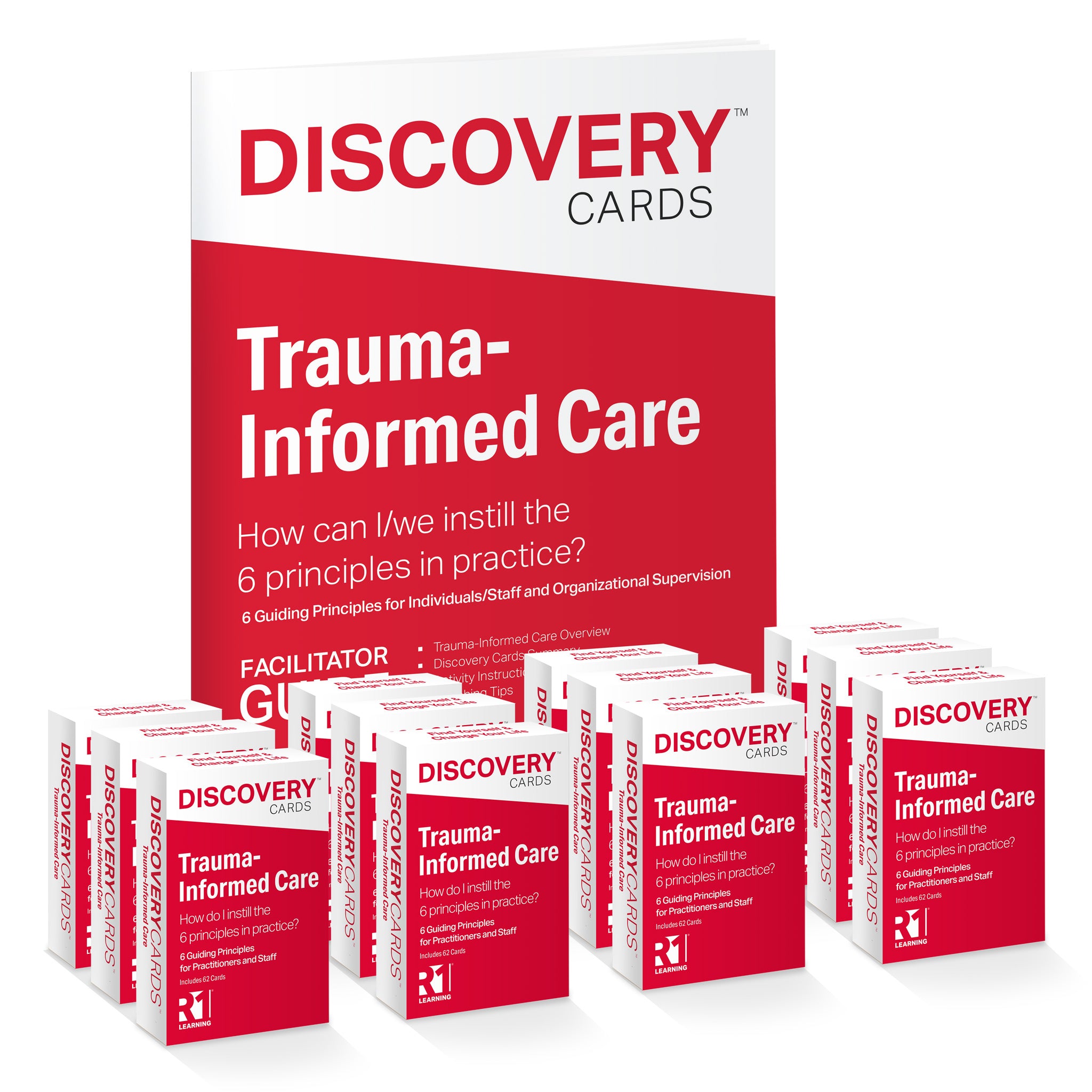 Trauma-Informed Care (ME) Group Kit — 12 decks, for Practitioners and Staff