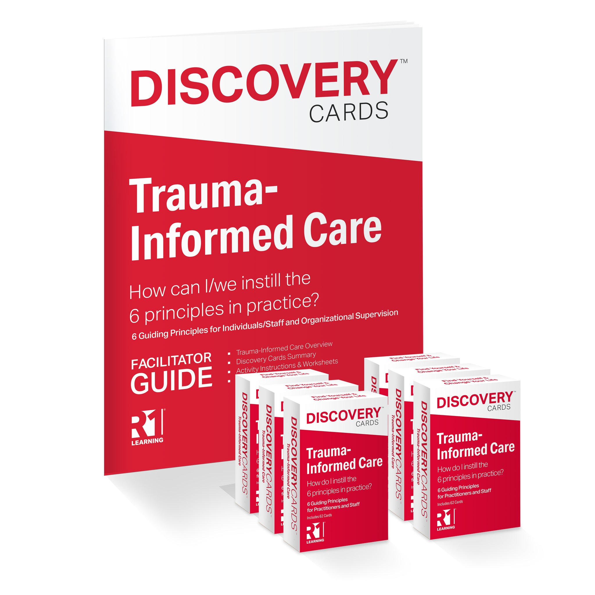 Trauma-Informed Care (ME) Group Kit — 6 decks, for Practitioners and Staff