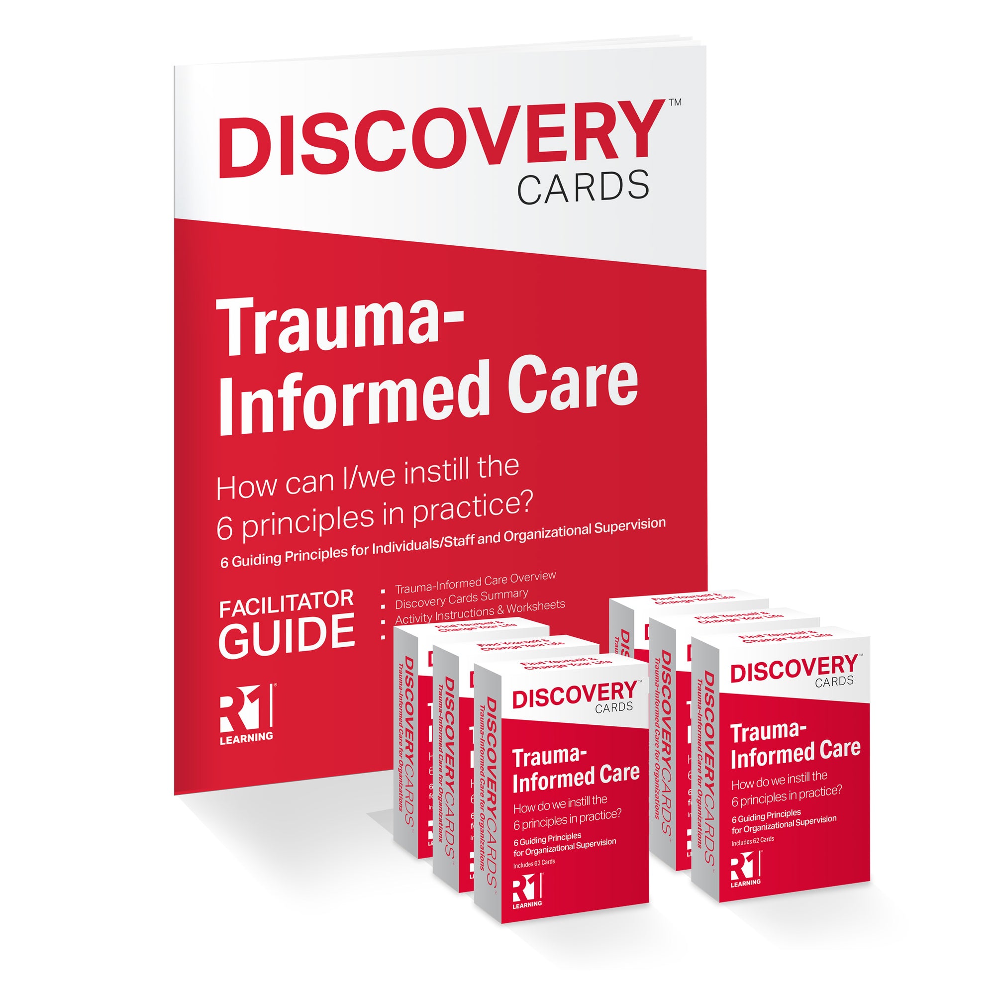 Trauma-Informed Care (WE) Group Kit — 6 decks, for Organizational Supervision
