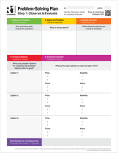 Problem-Solving Activity Worksheets