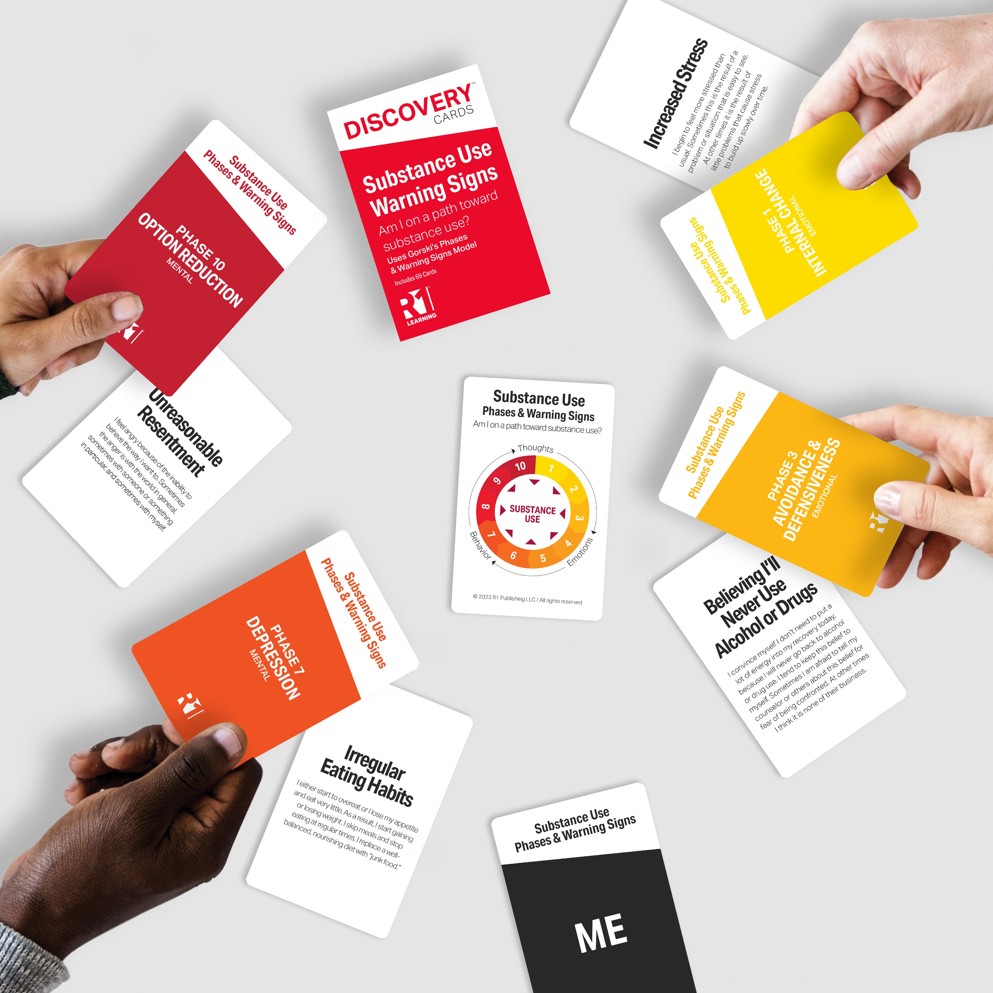 Substance Use (Relapse) Warning Signs Discovery Cards Deck (Samoan)