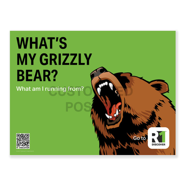 R1 Animated Scene Poster (Grizzly Bear)