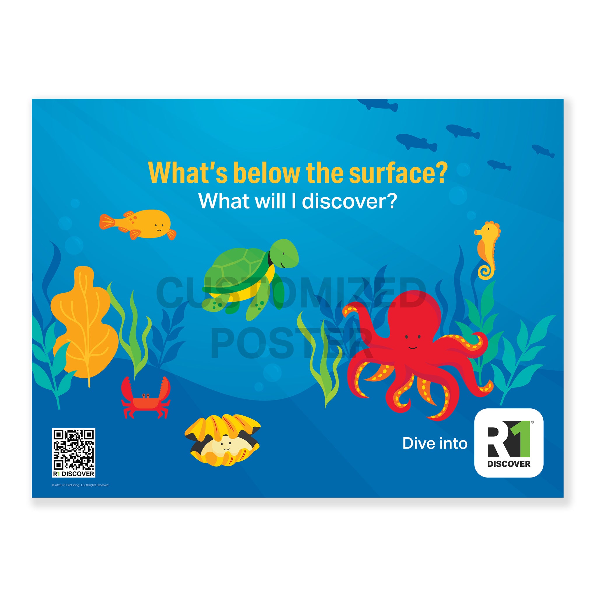 R1 Animated Scene Poster (Aquarium Fish)