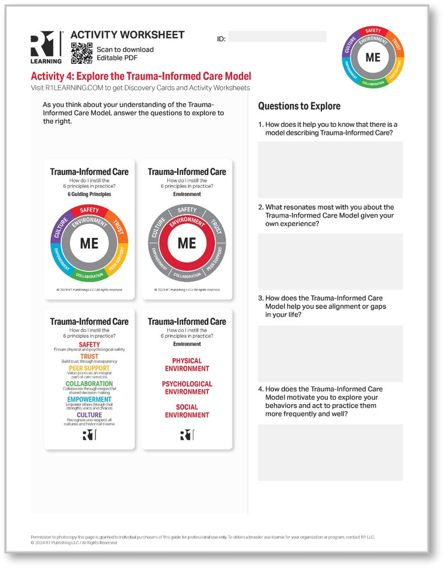 Trauma Informed Care Competency Worksheet.pdf Stages of Change Discovery Cards – R1 Learning, 8401 Mayland Drive ...