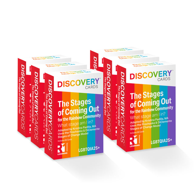 The Stages of Coming Out Discovery Cards Value Pack — 6 decks