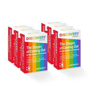 The Stages of Coming Out Discovery Cards Value Pack — 6 decks (Pre-Order, Available January 2025)