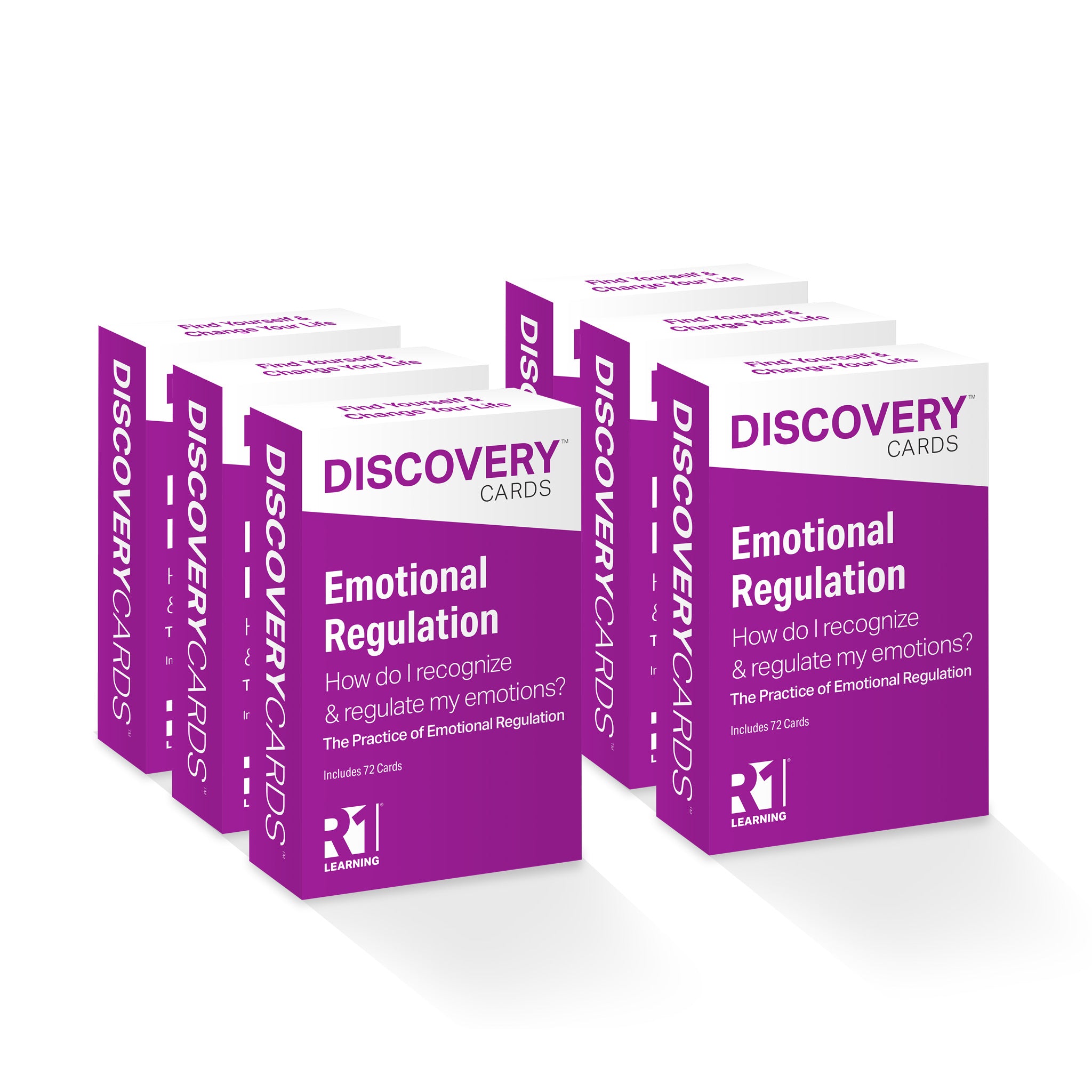 Emotional Regulation Discovery Cards Value Pack — 6 decks