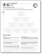 Values Activity Worksheets (English)